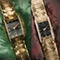 His/Her Croton Diamond/Gold Watches