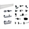 50 Piece Slatwall/Accessory Kit Wall Organizer