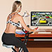 Moving Rider Exercise Bike - Red