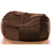 6FT VELVISH BEANBAG-ESPRSO