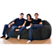 7.5FT VELISH BEANBAG-Black