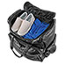 Rolling Leather Carry-On Bag
