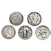 2 Decades of US Silver Quarters