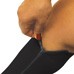 Zipper Compression Socks - Black