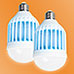 2-in-1 Porch Light/Mosquito Zapper