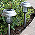 4-Pack Solar Lights with Bug Zapper