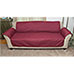 Burgundy Reverse Sofa Cover