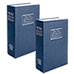 2 Pack Big Book Safe