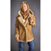 Womens Tan Suede Coat
