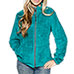 Micro Chenille Jacket - Teal