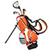 3-5 year old Powerbilt Jr. Golf Set - Orange