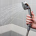 Silver Shower Head & Massager